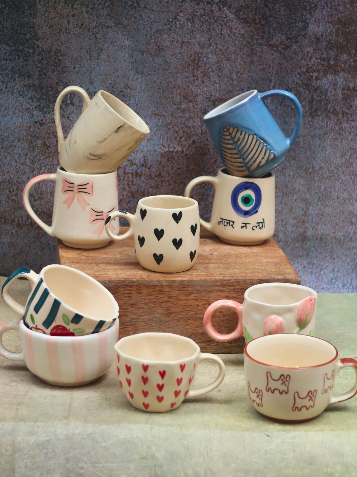 Set of 10 Summer Bliss Mugs combo (for the price of 7)