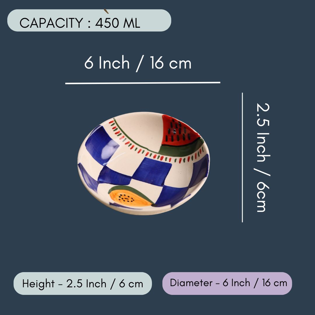 Mykonos - Papaya & Watermelon Bowl