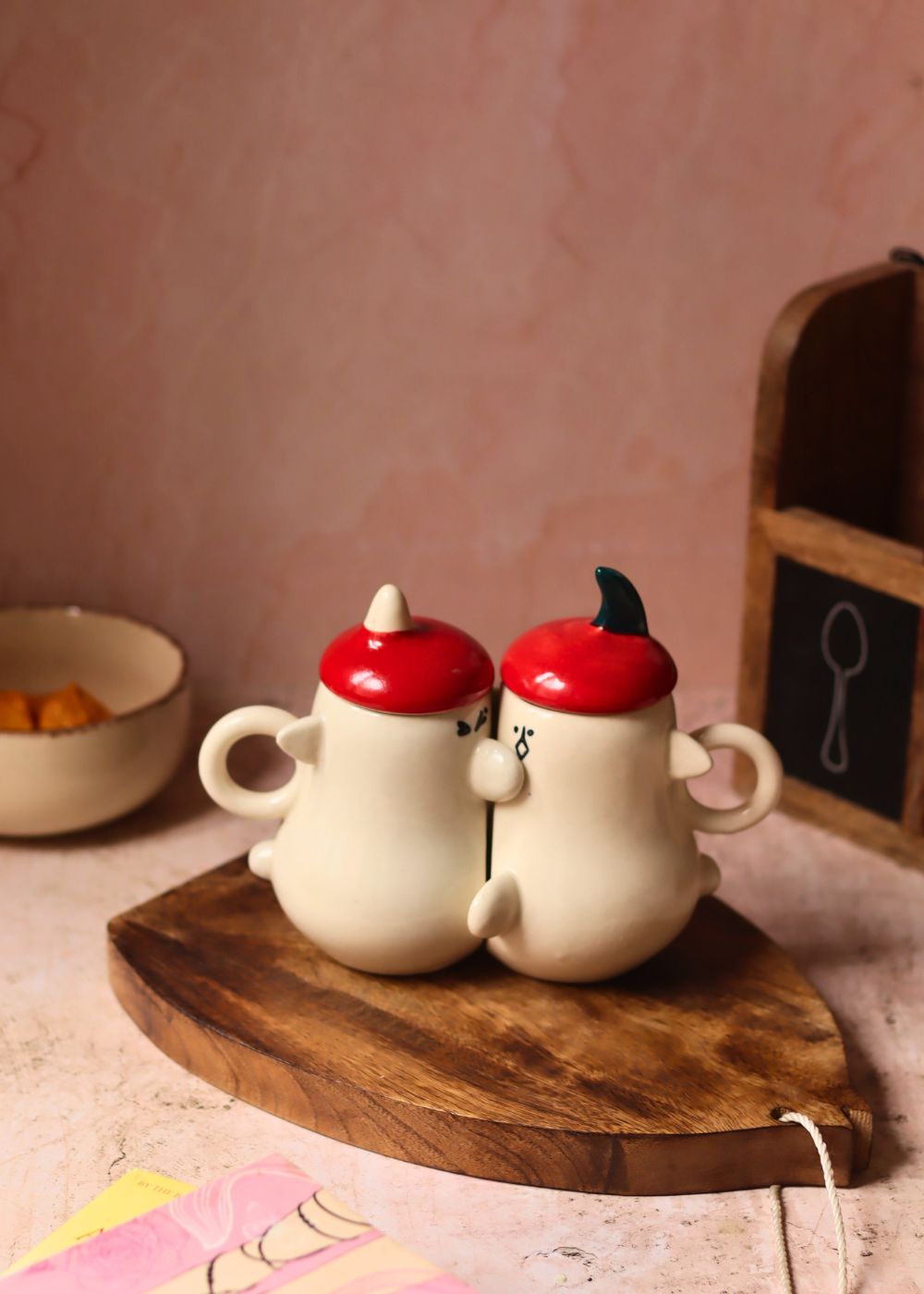 Handmade The cutest couple mug