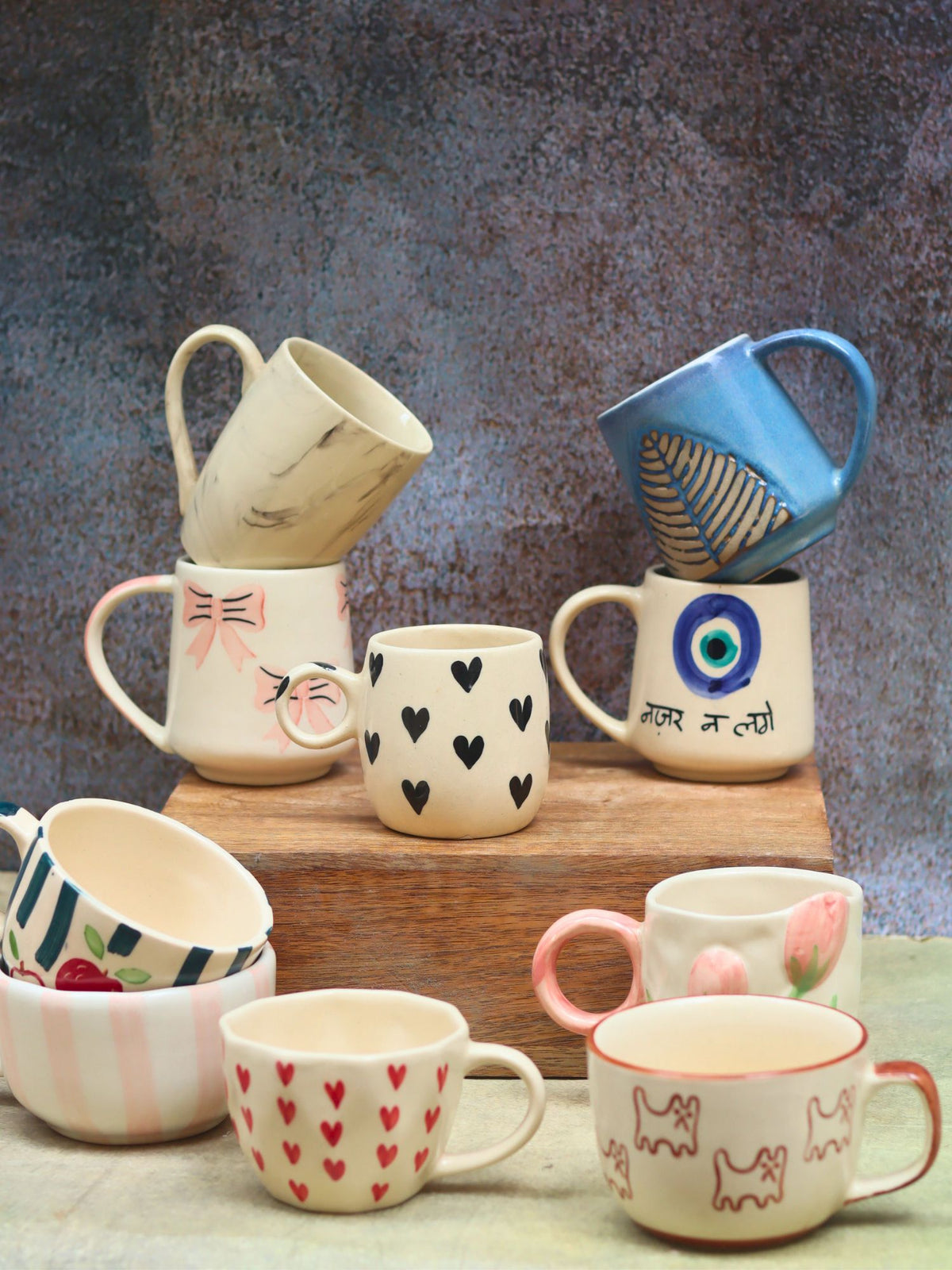 Set of 10 Summer Bliss Mugs combo (for the price of 7)