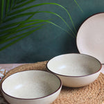 Ivory Bliss Curry Bowl handmade in india