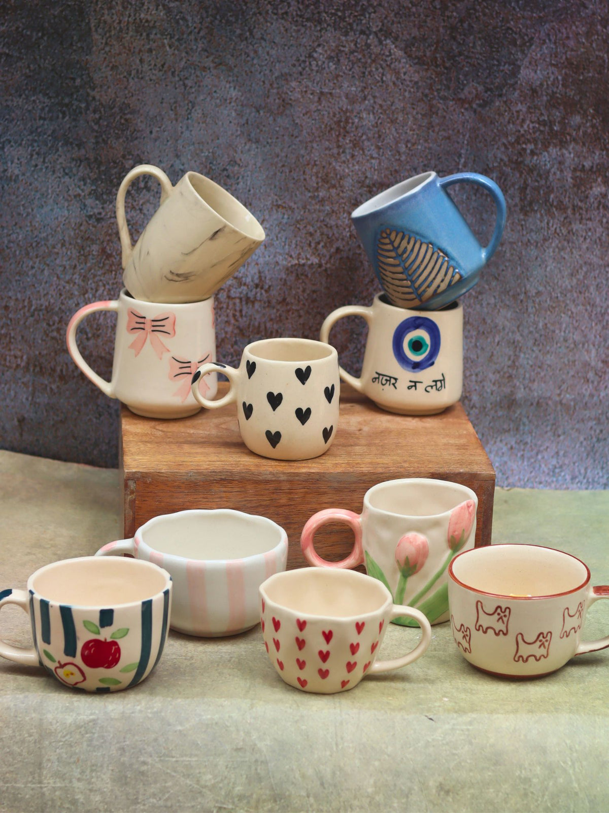 Set of 10 Summer Bliss Mugs combo (for the price of 7)