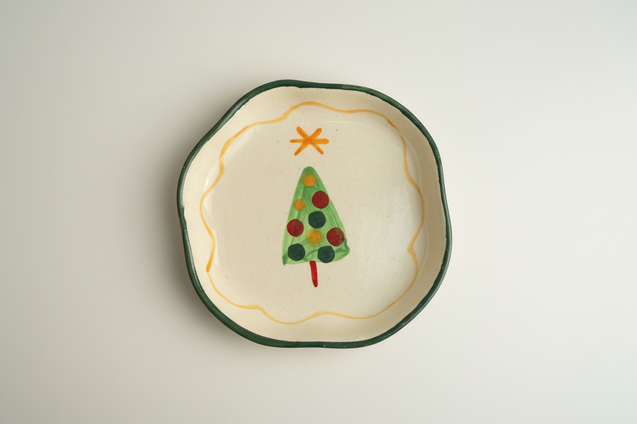 The Xmas Dessert Plate