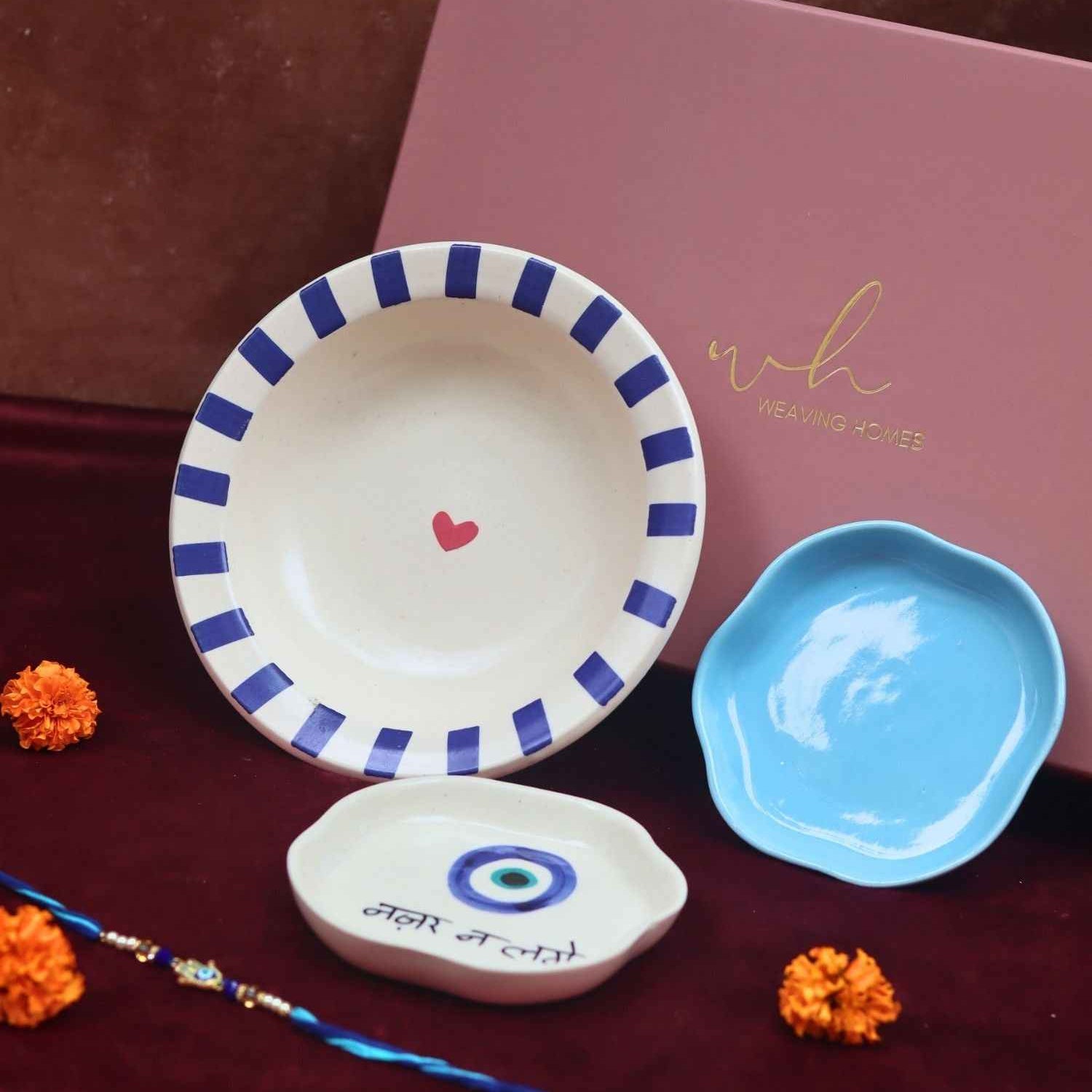 The Evil eye Luxe Rakhi Gift Hamper