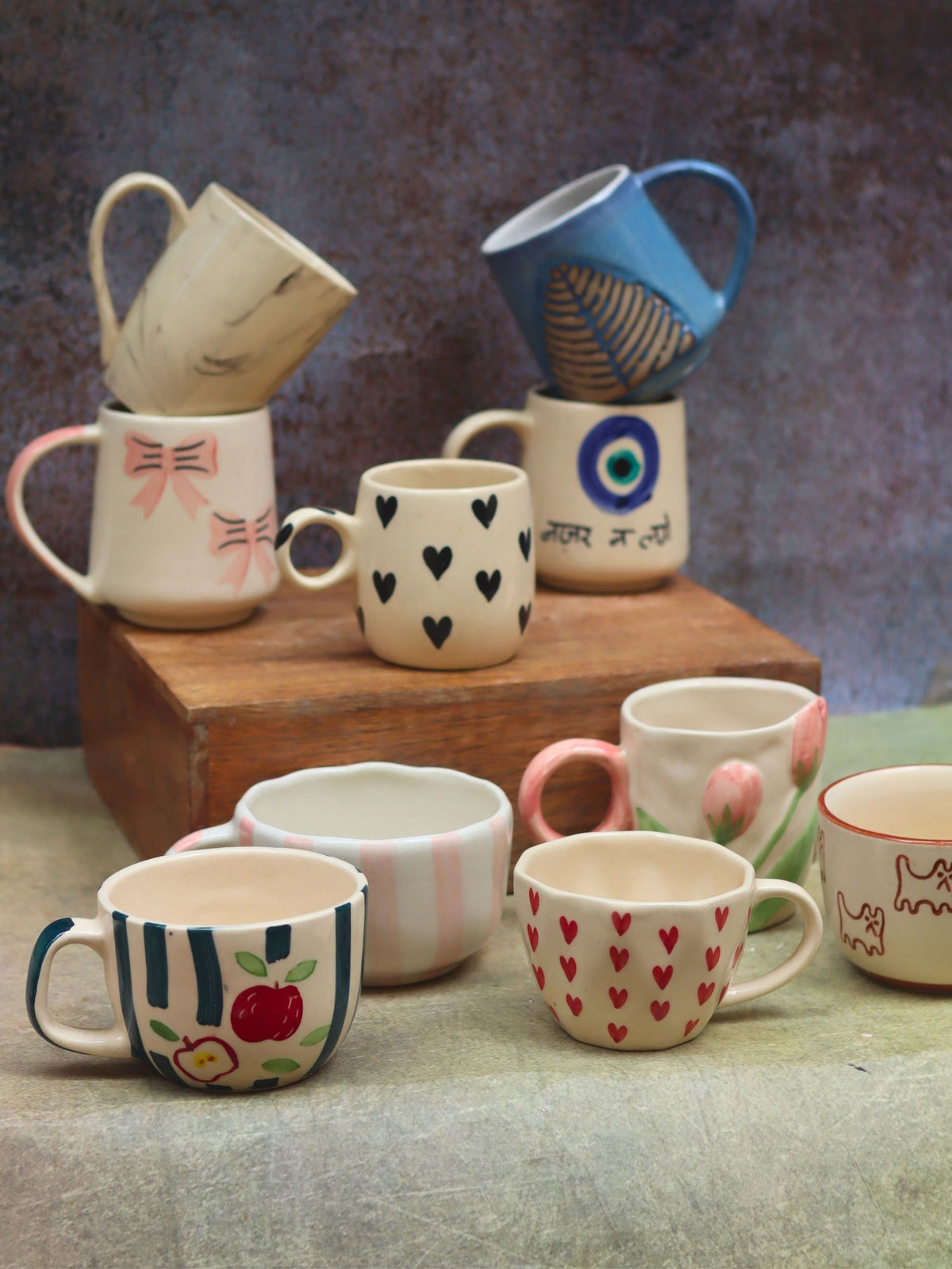 Set of 10 Summer Bliss Mugs combo (for the price of 7)