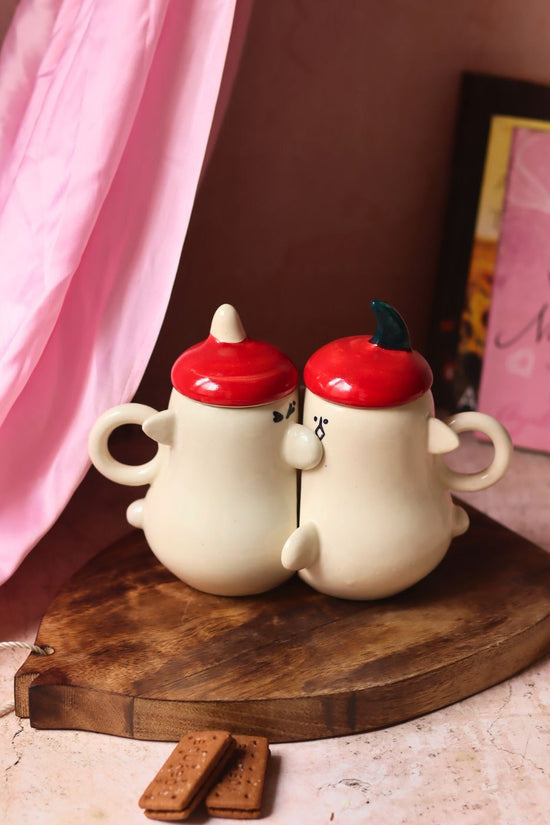 The cutest couple mug with premium quality material