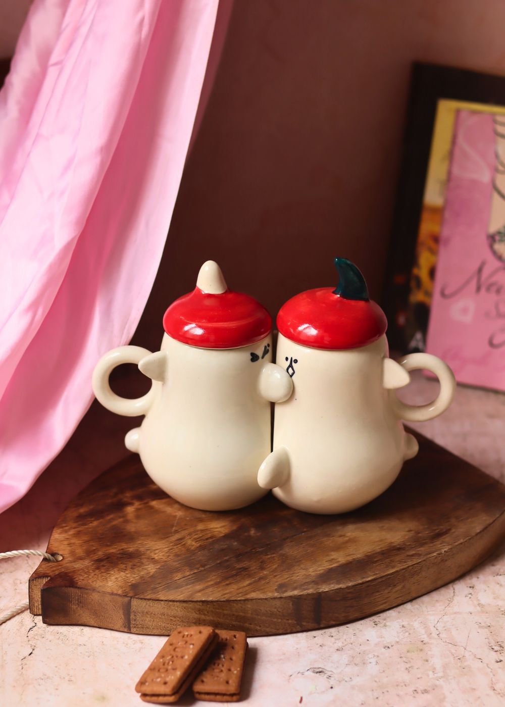 The cutest couple mug with premium quality material