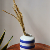 Handmade ceramic flower vase 