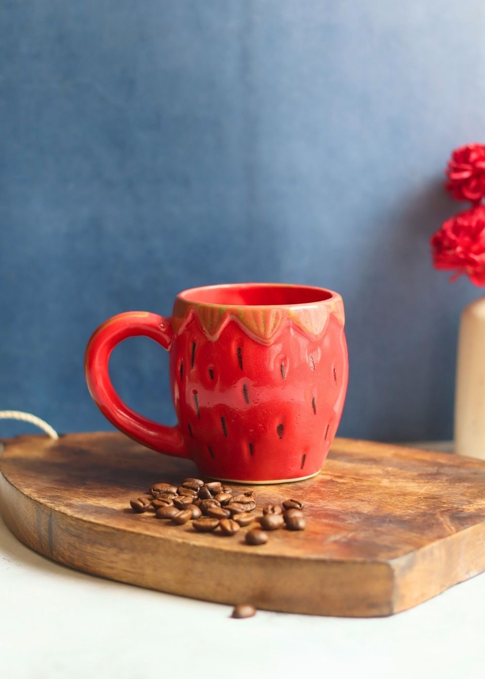Og Strawberry Mug handmade in india
