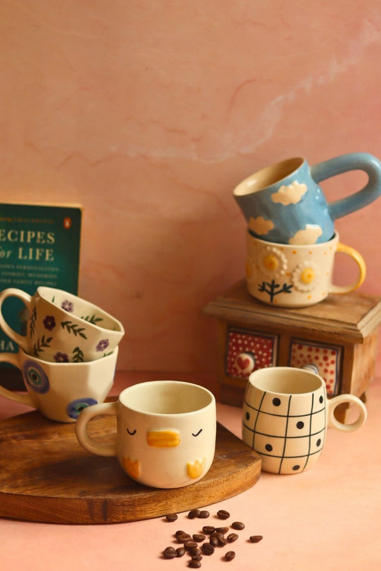 Set of 6 Treat & Sweet Mugs (for the price of 5) with premium quality material
