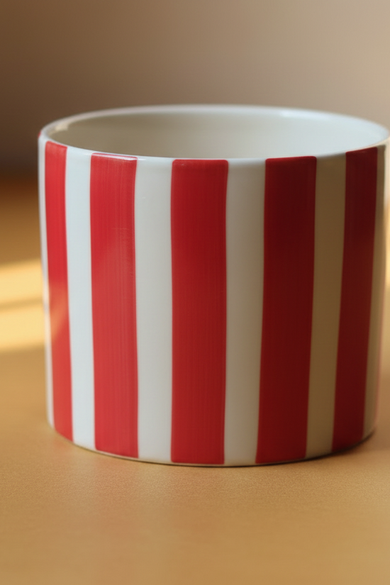 Christmas Planter - Red