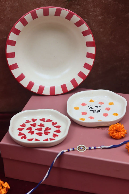 handmade lead free The Heartfelt Rakhi Gift Hamper