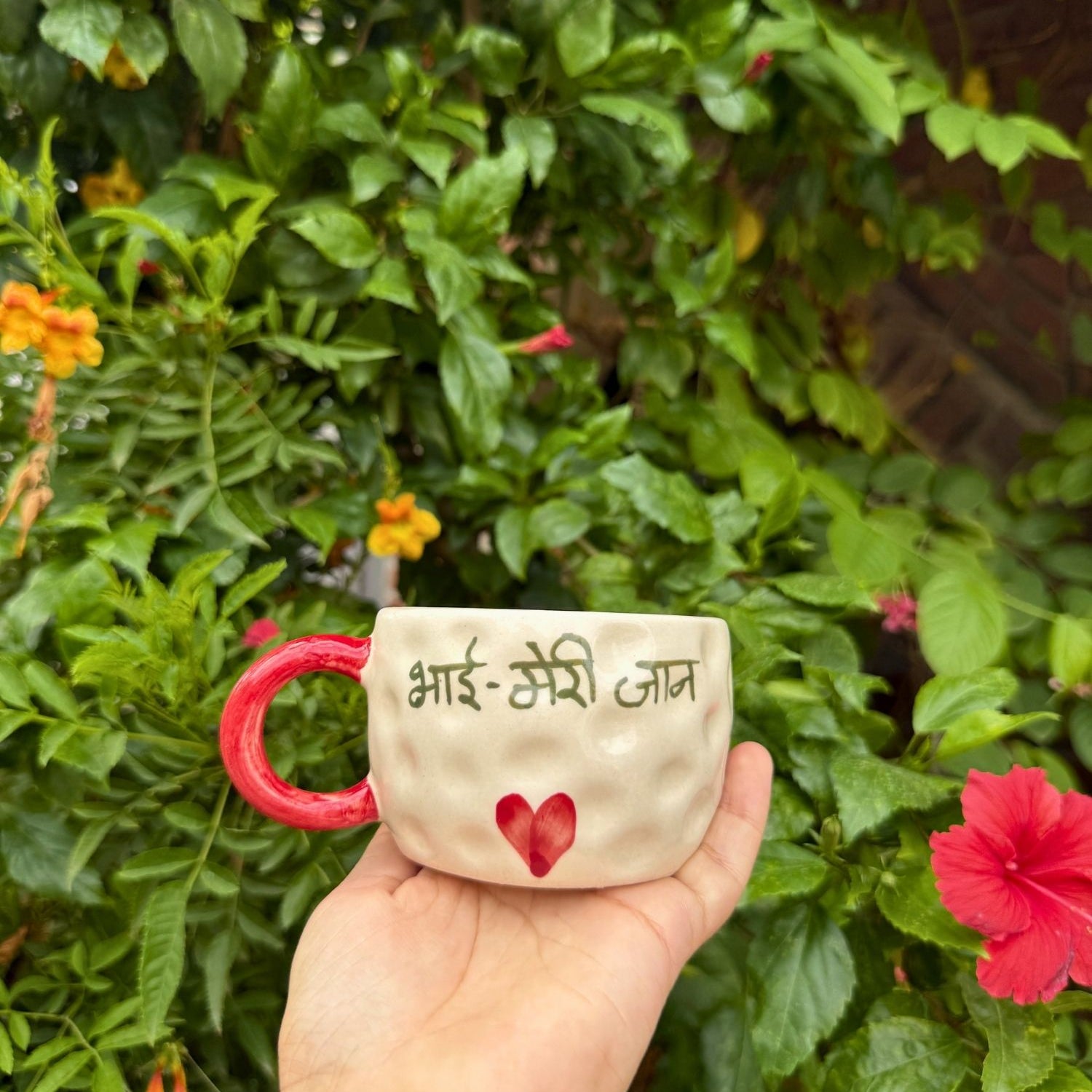 Bhai meri Jaan mug  made by ceramic