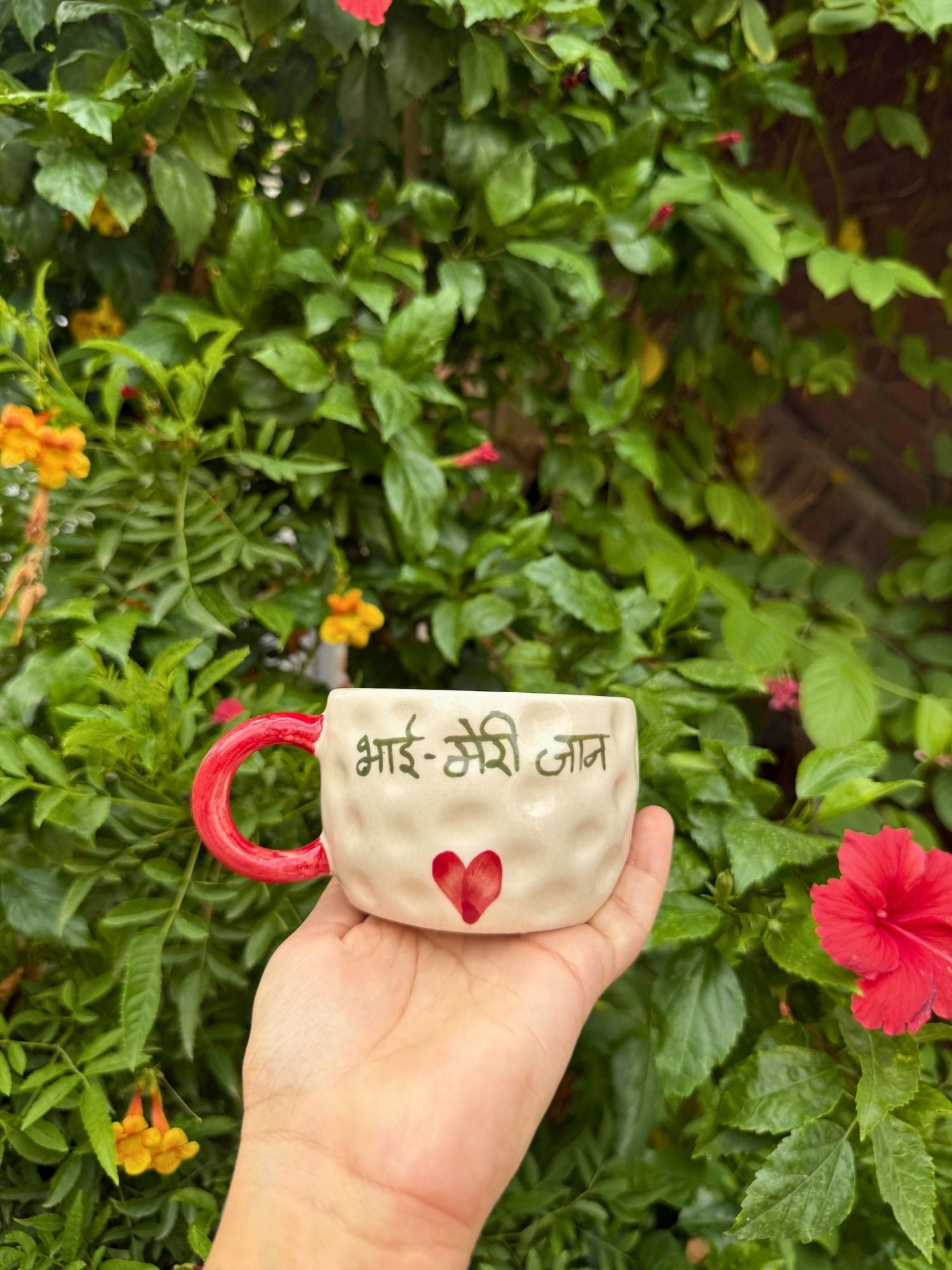 Bhai meri Jaan mug  made by ceramic