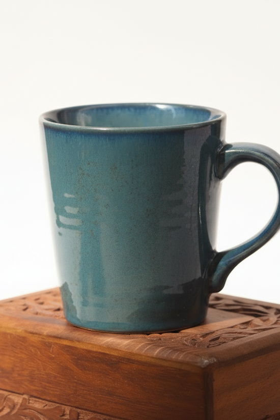 Essential Blue Coffee Mug - WeavingHomes