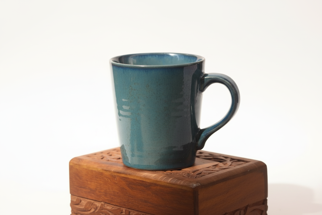 Essential Blue Coffee Mug - WeavingHomes
