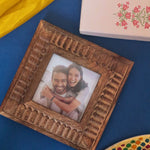 Modern Square Wooden Frame in a Gift Box with premium quality material