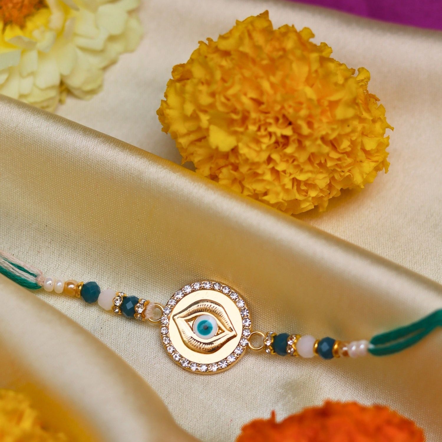 handmade Royal Nazar Rakhi