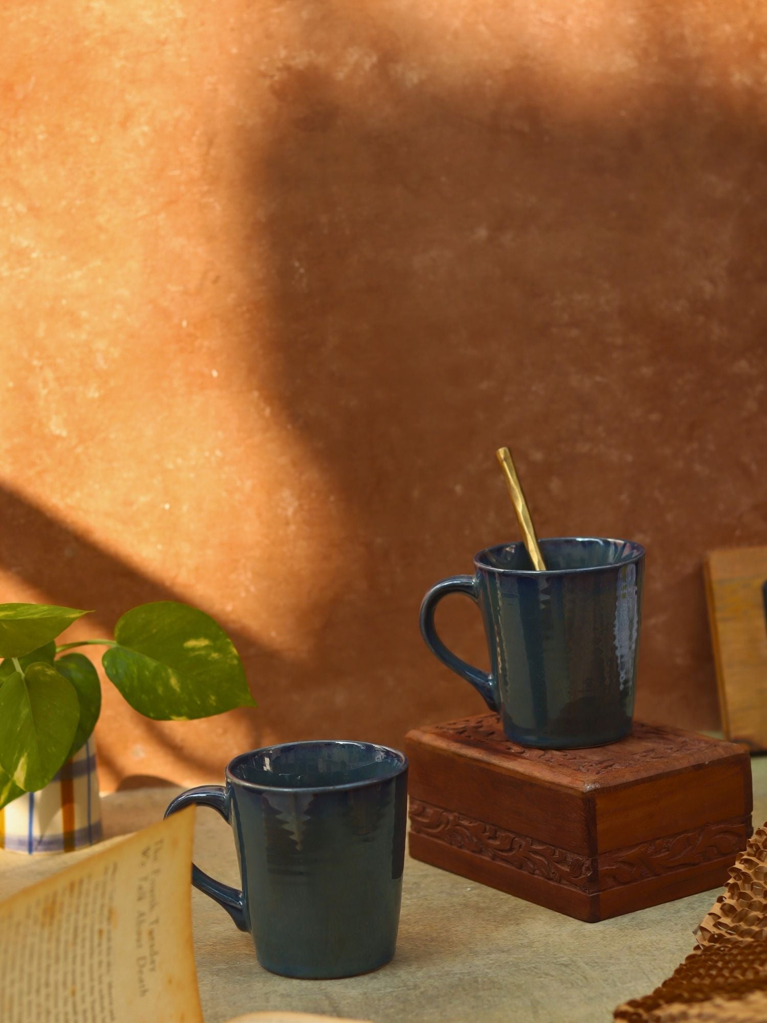 Essential Blue Coffee Mug with premium quality material