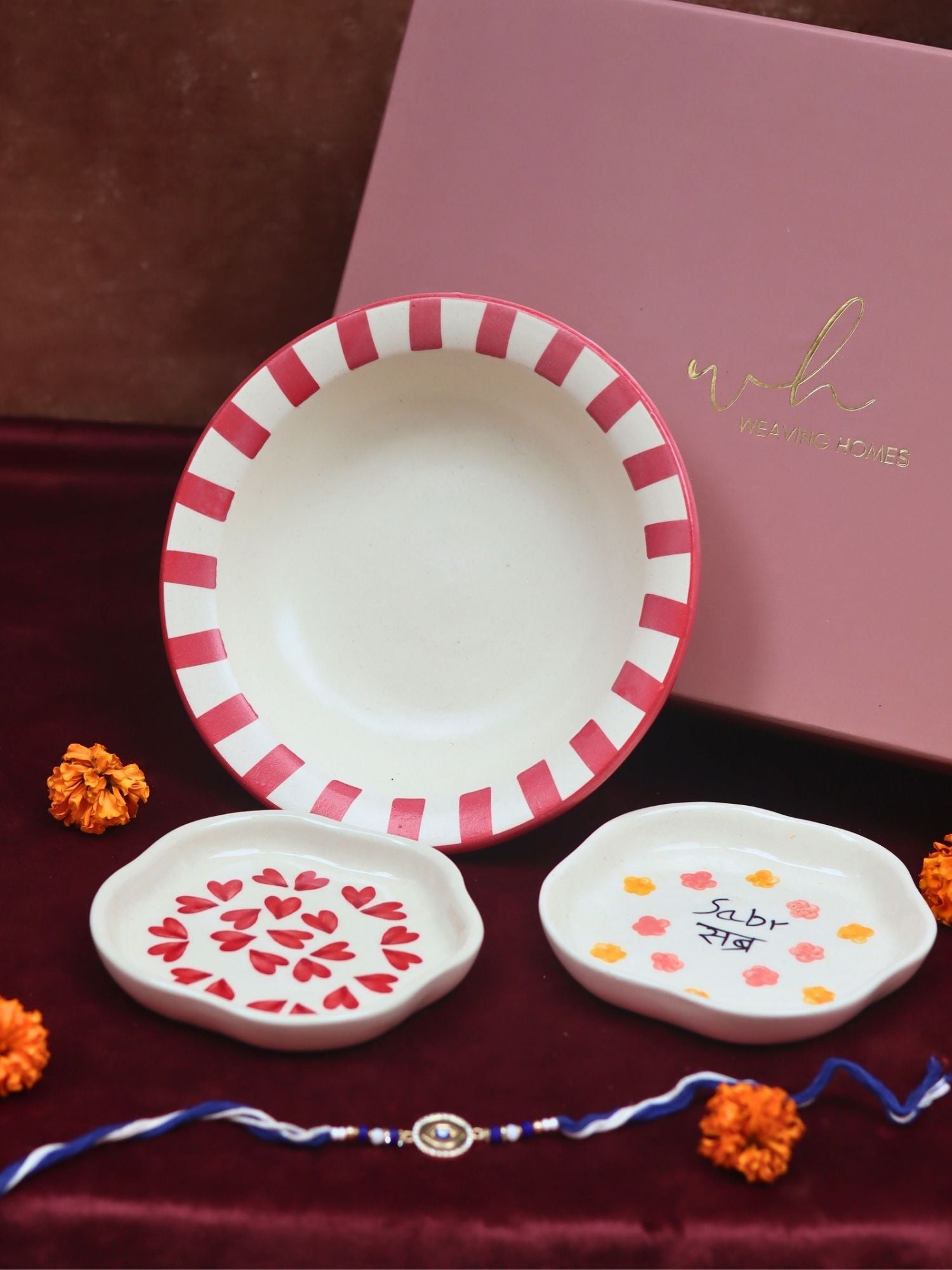 The Heartfelt Rakhi Gift Hamper handmade in India