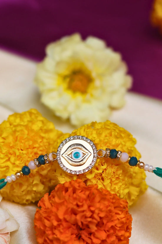 Royal Nazar Rakhi made with premium quality material