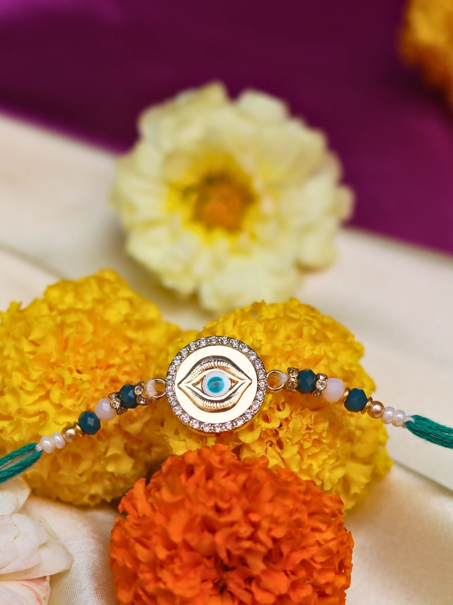 Royal Nazar Rakhi made with premium quality material