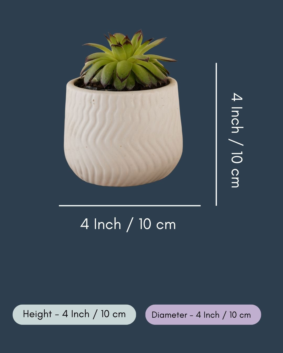 Essential White Planter