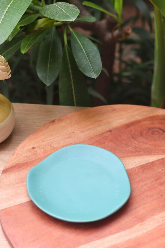 misfit dessert plate made by ceramic