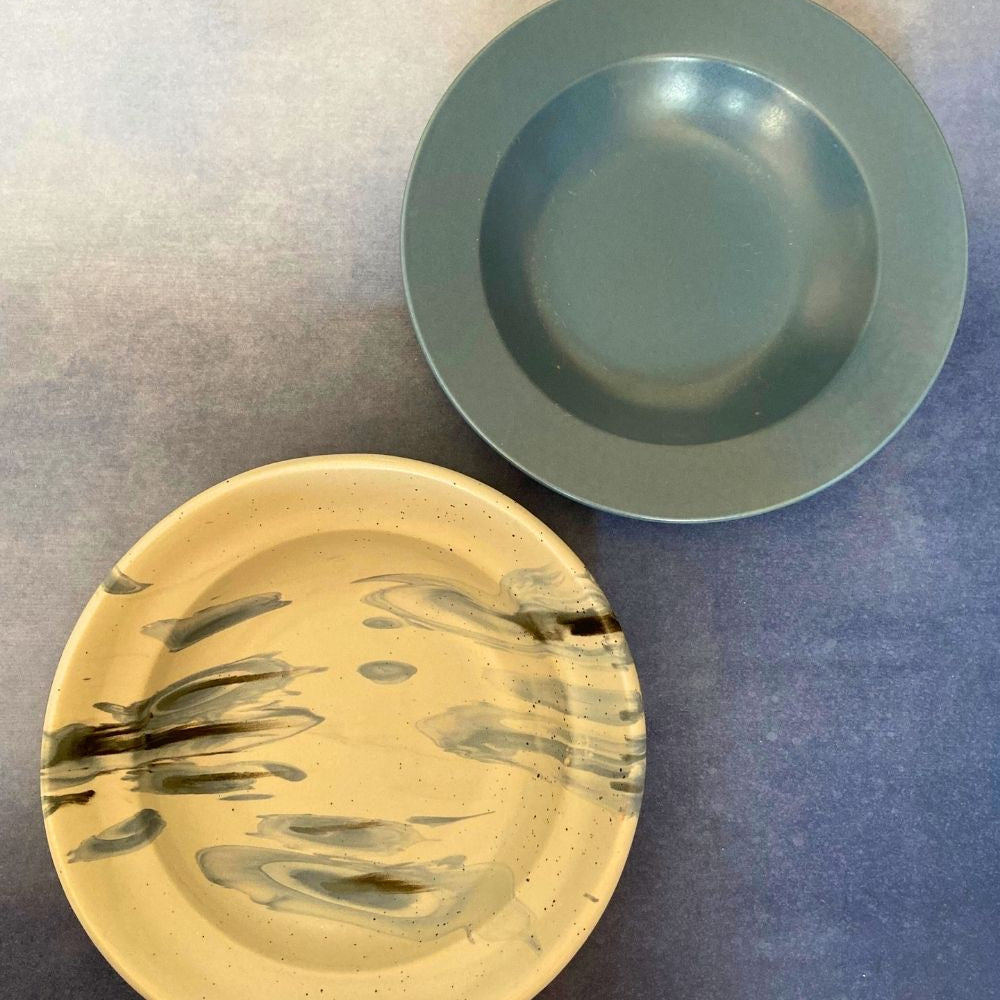 set of two hotselling pasta plate combo