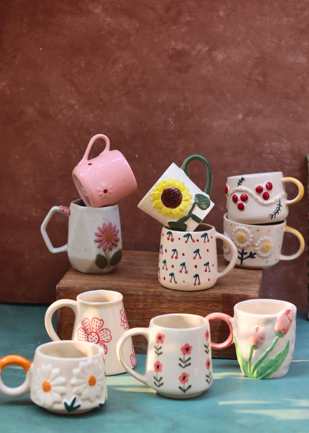 Set of 10 Summer Glow mugs Combo (for the price of 7)