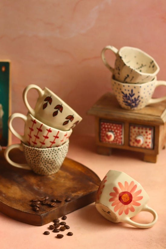 Set of 6 Handmade Mugs (for the price of 5)