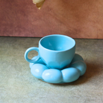 blue cup & saucer