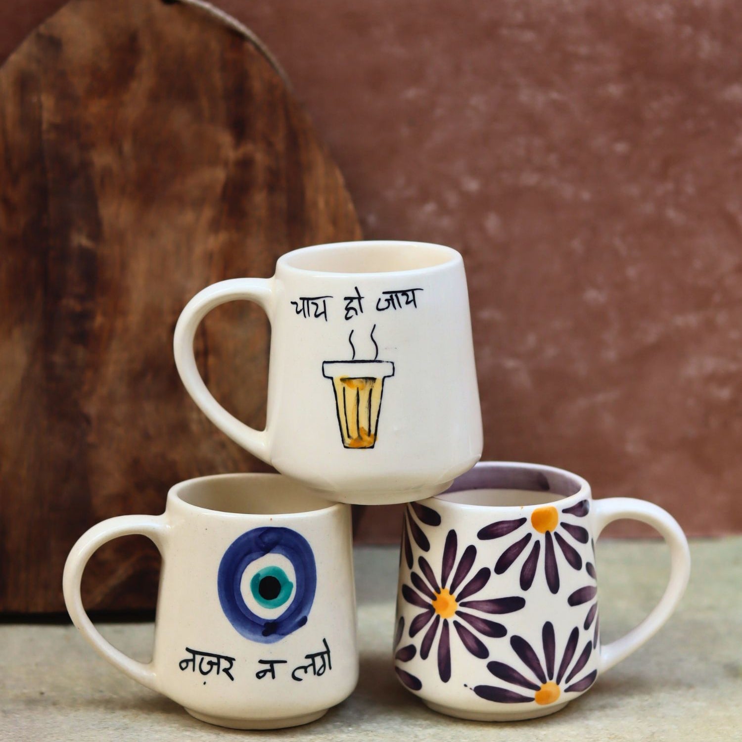 Handmade Set of 3 - Best of Brew Mugs combo