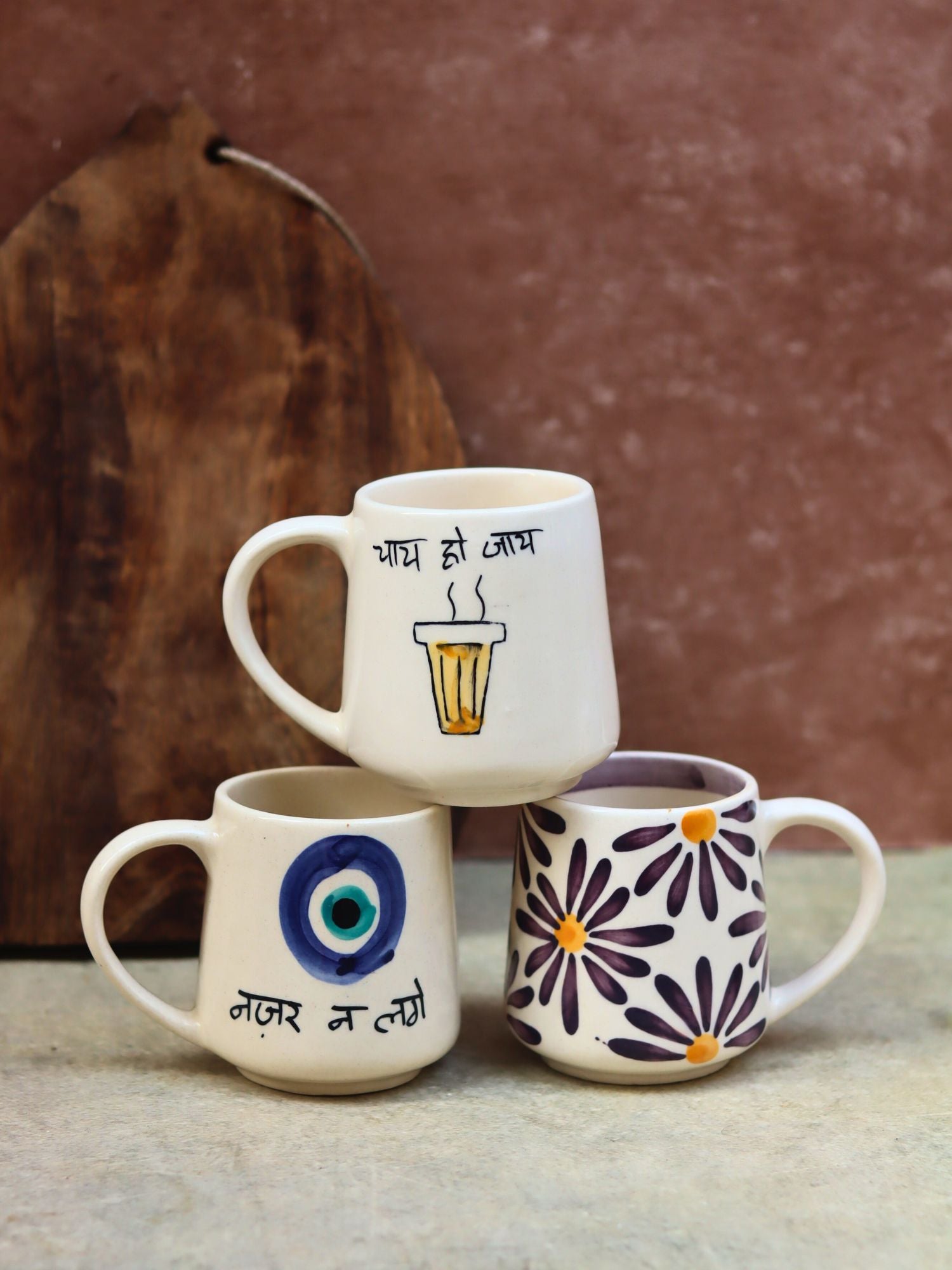 Handmade Set of 3 - Best of Brew Mugs combo