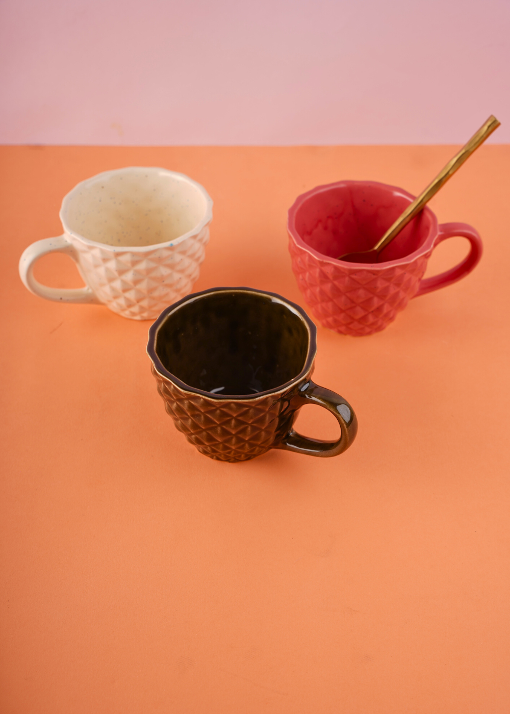 diamond Mugs handmade in india 