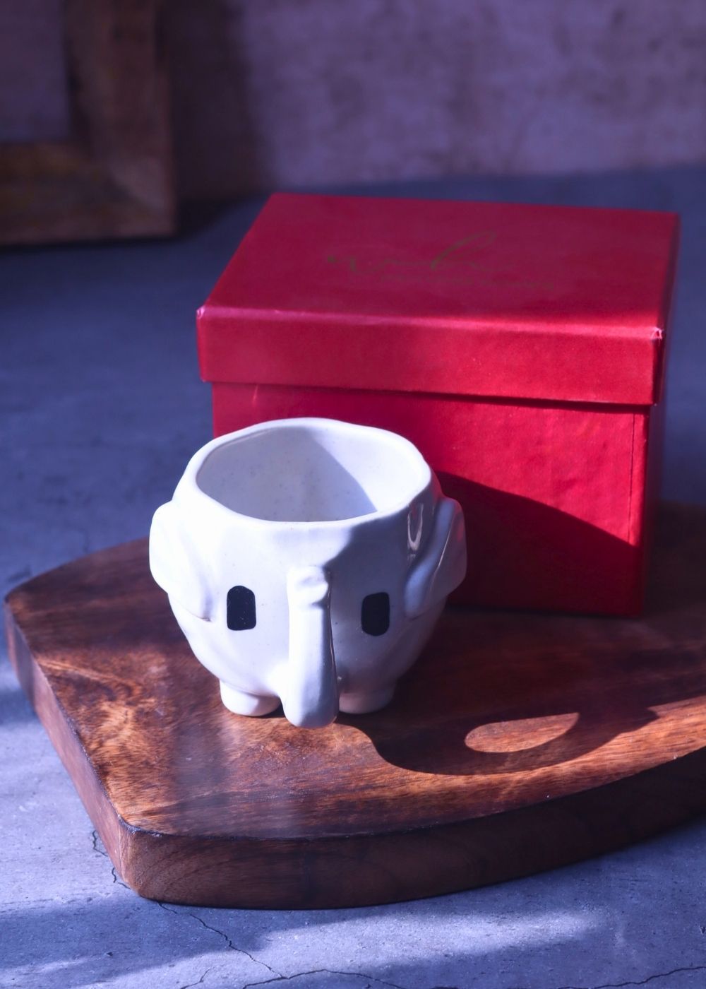 Handmade The Cutest Ele Mug in a Gift Box