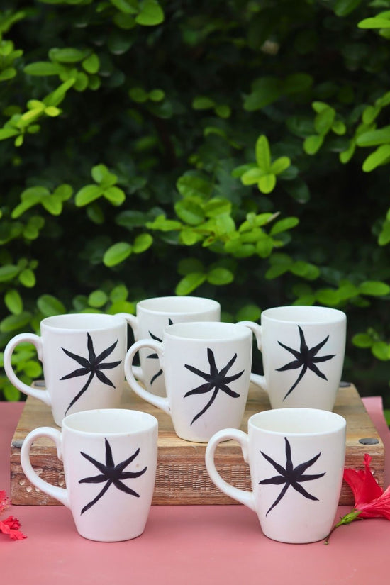 Set of 6 - The Hemp Mug made by ceramic