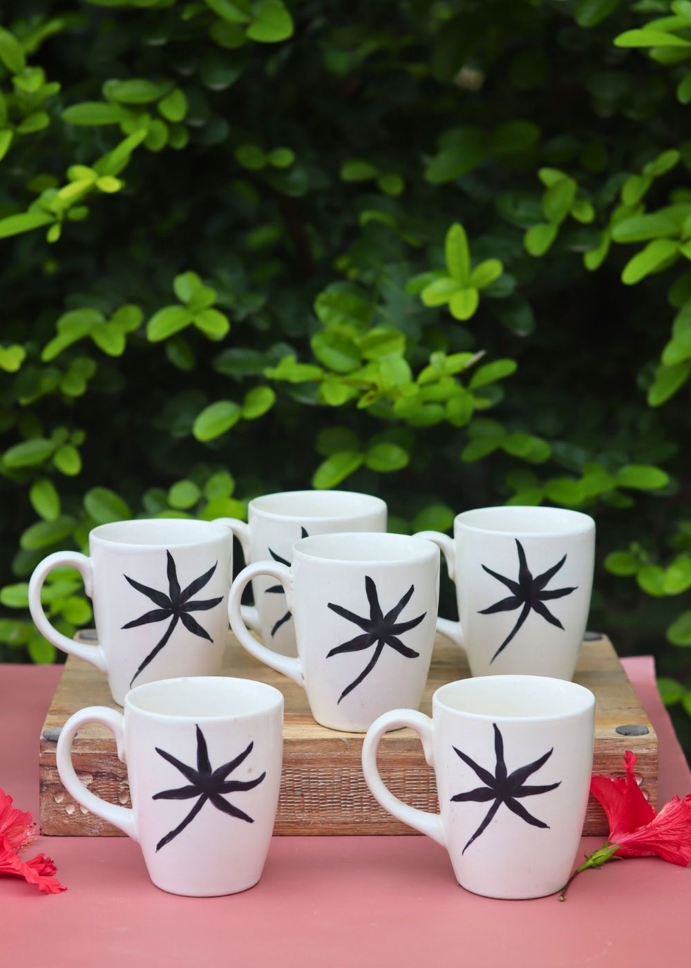 Set of 6 - The Hemp Mug made by ceramic