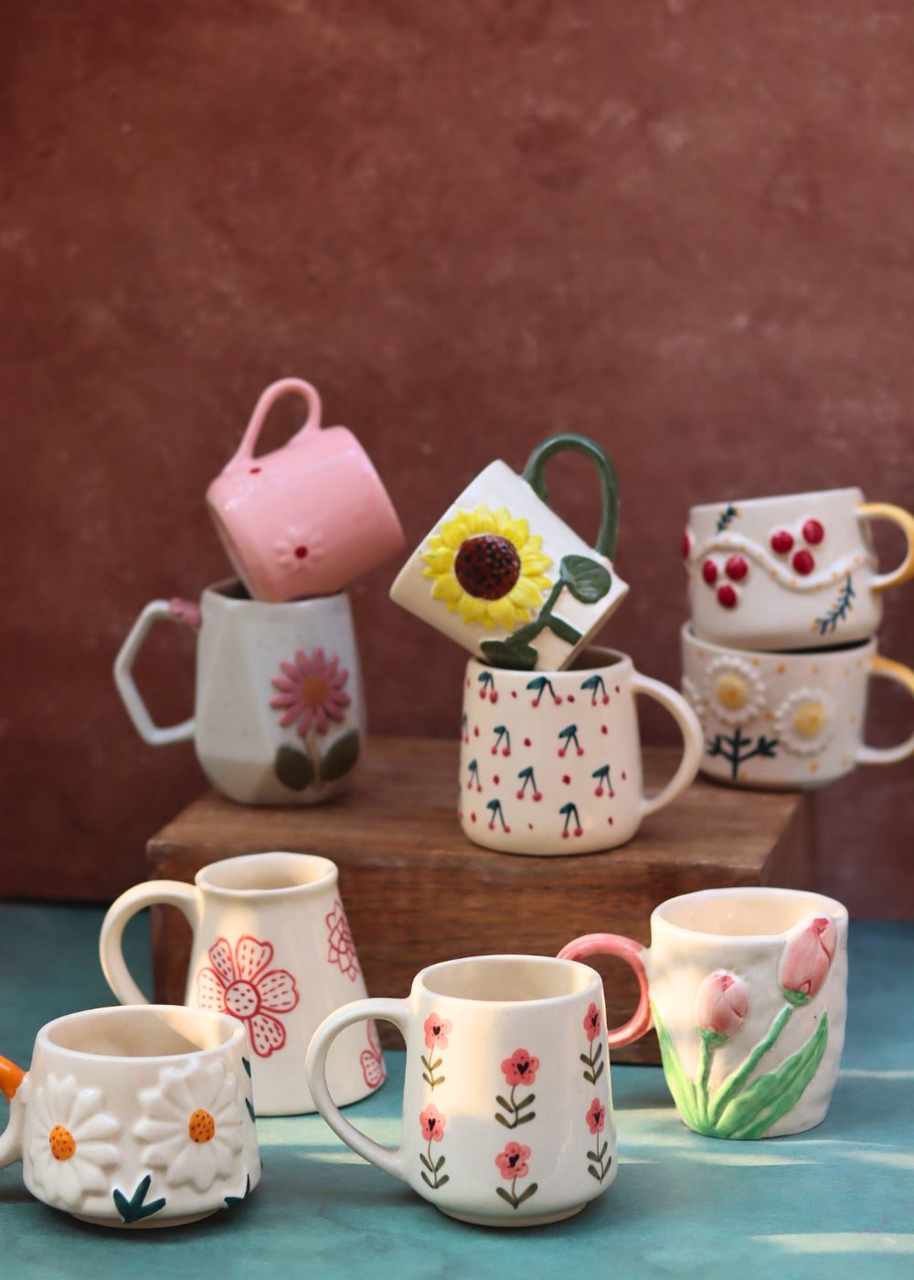 Set of 10 Summer Glow mugs Combo (for the price of 7)