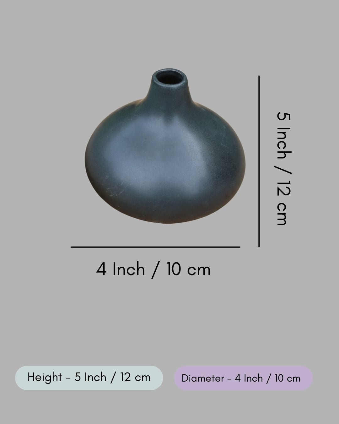 Basic Black Vase