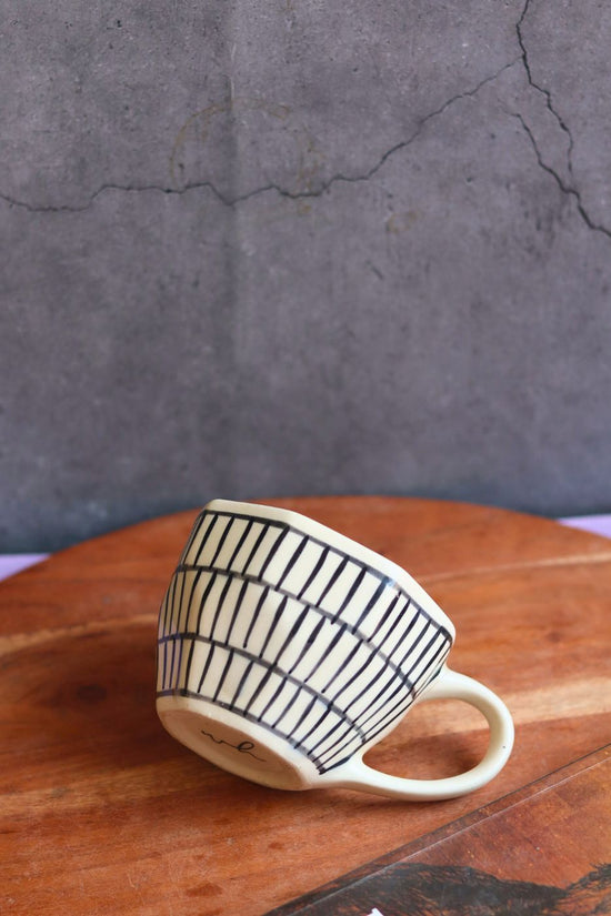 zebra mug handmade in india 