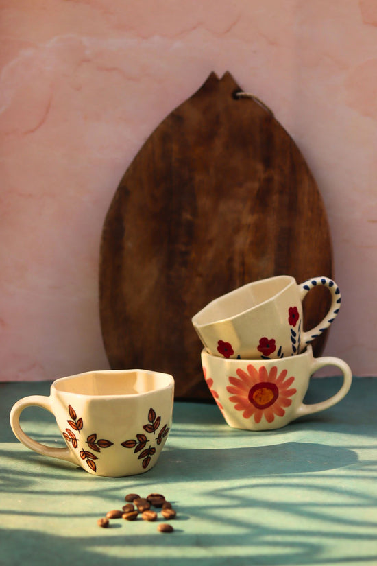 Set of 3 - Pastel Morning Mugs