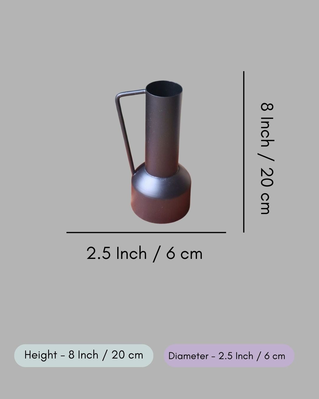 Aesthetic Black Vase