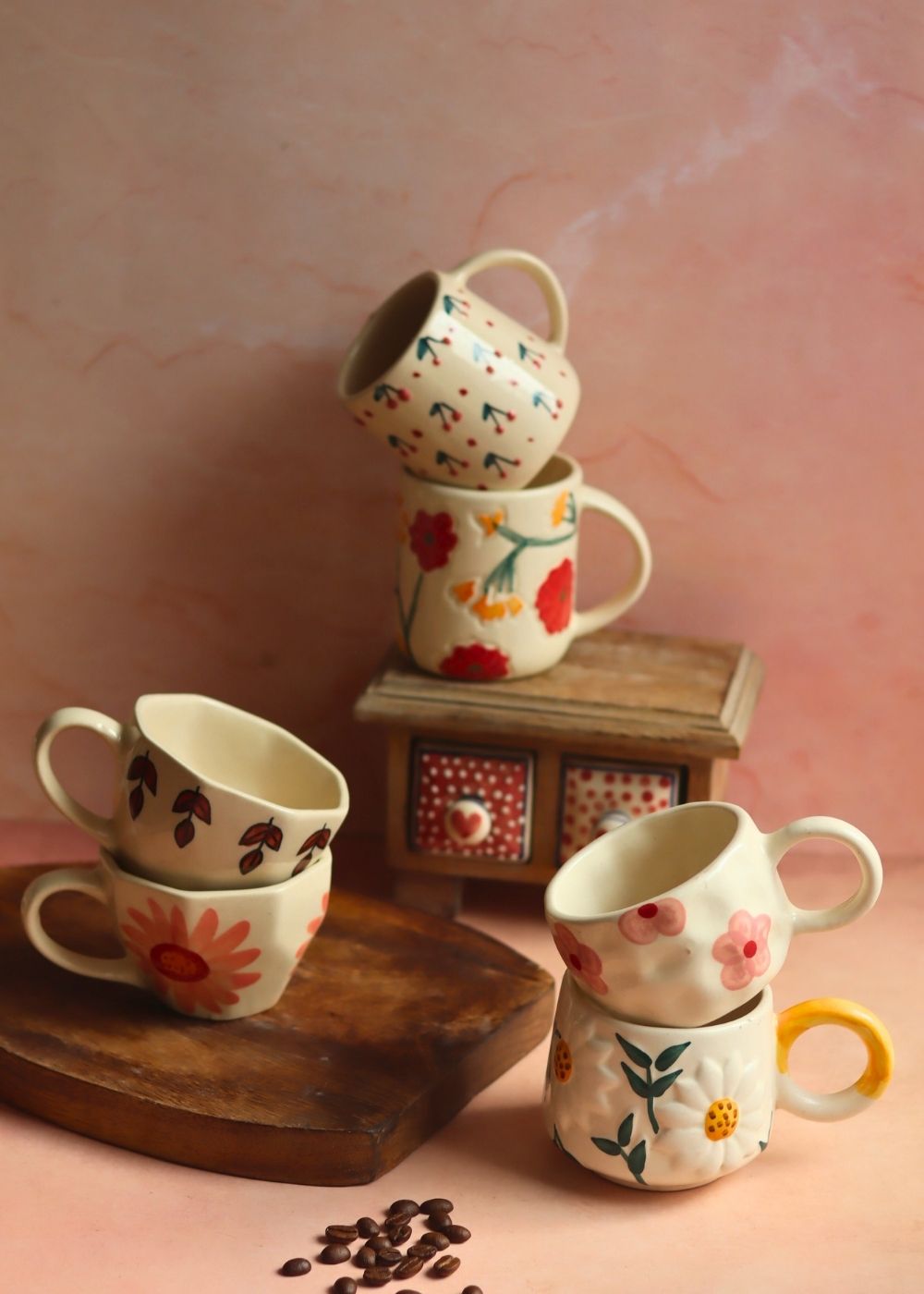 Set of 6 Sip & Shine Mugs Combo (for the price of 5) with premium quality material