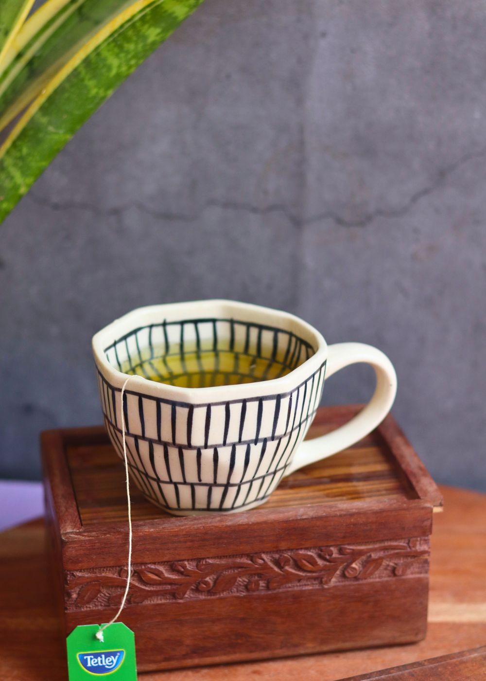 zebra mug handmade in india 
