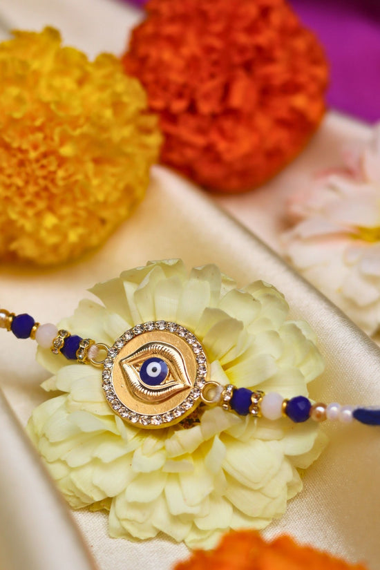 Royal Nazar Rakhi handmade in India
