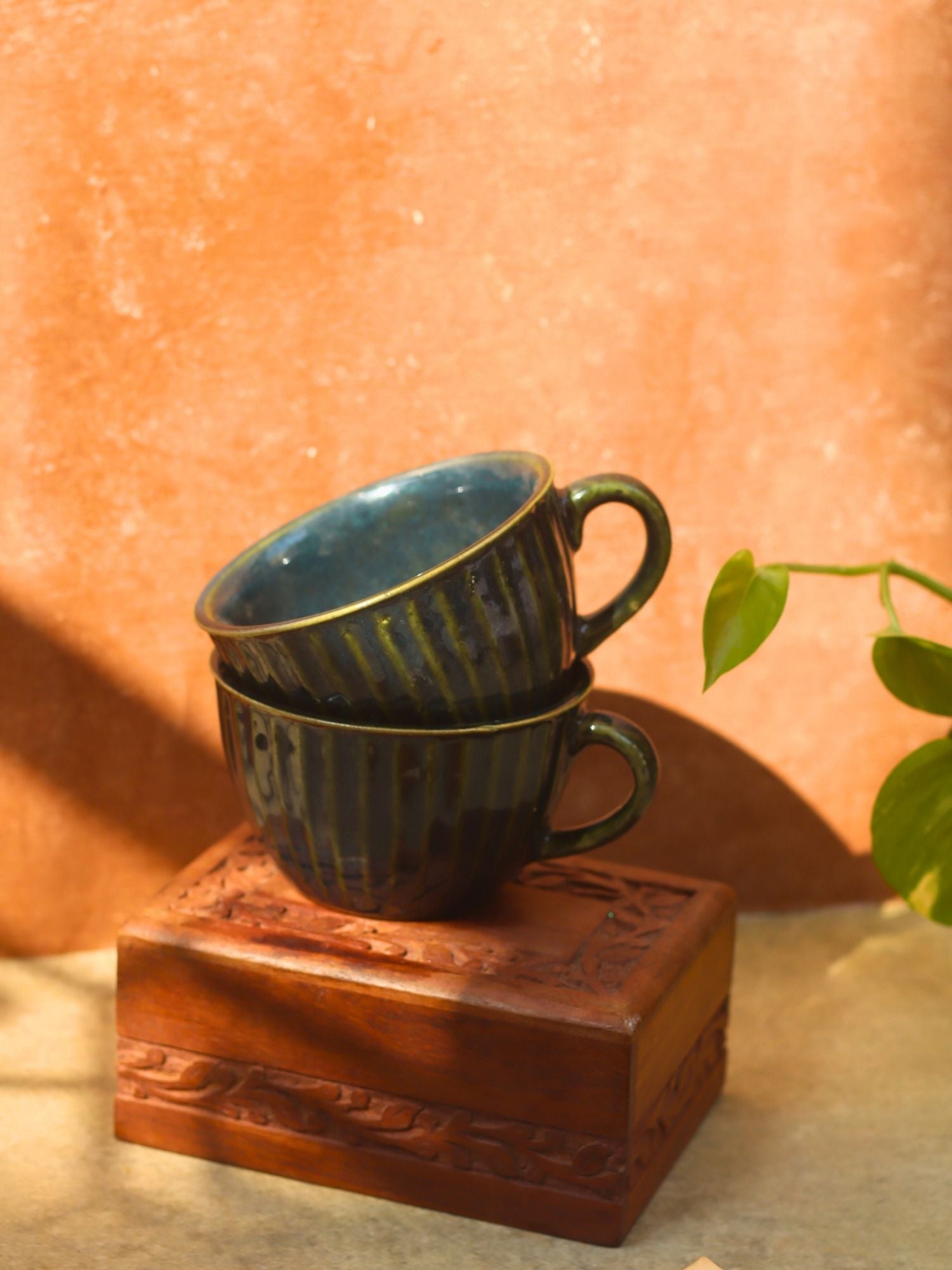 Cozy Soup Cup - Blue with premium quality material