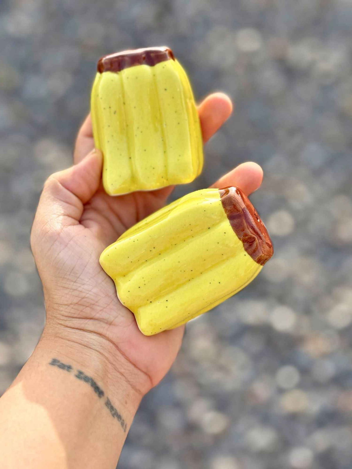 Banana Salt Pepper Shakers
