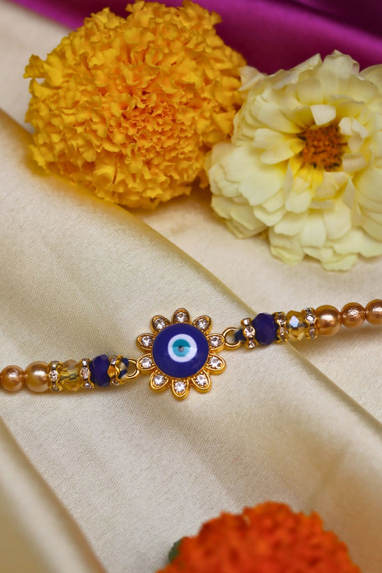 Evil Eye Cluster Rakhi with premium quality material