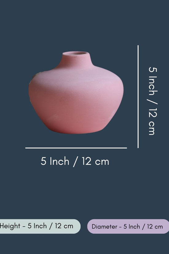 Esoteric Vase Round - Pink